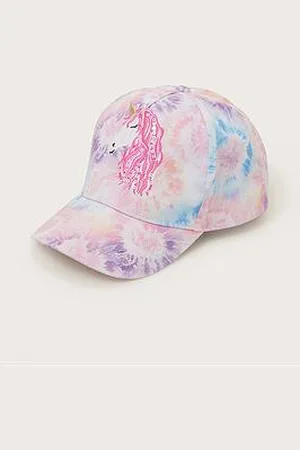 Monsoon Girls Unicorn Tie Dye Cap