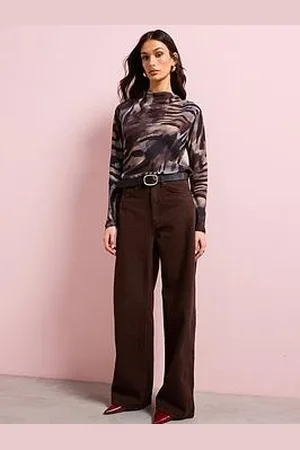 MANGO High Rise Balloon Jeans