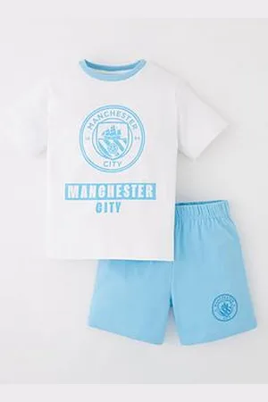 Manchester City FC Football Club Short Pyjama Set