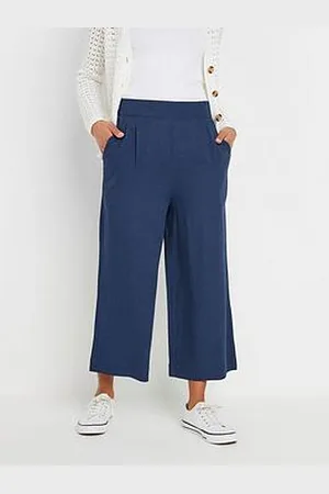 M&Co Wide Leg Crop Trouser