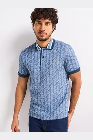 Lacoste L12.12 Classic Fit Monogram Jacquard PiquÉ Polo Shirt