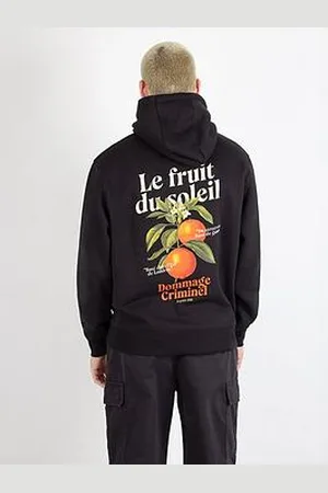 Criminal Damage Graphic Backprint Hoodie