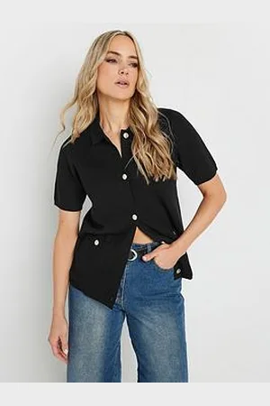 Long Tall Sally Short Sleeve Boxy Knit Cardigan