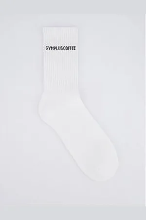 Gym + Coffee Full Length Everyday Socks