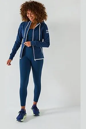 Gym + Coffee Womens Training Chill Zip Hoodie