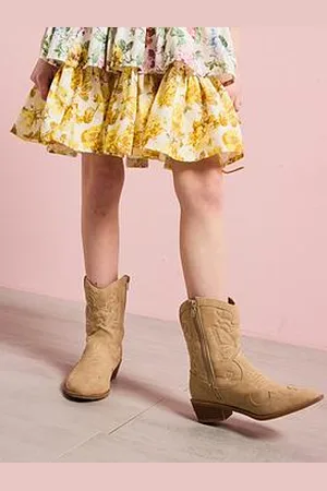 River Island Girls Suedette Western Boots