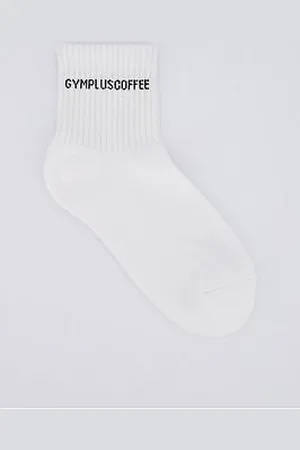 Gym + Coffee Quarter Length Everyday Socks