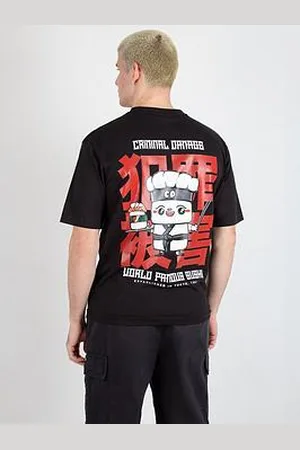 Criminal Damage Graphic Backprint T-Shirt