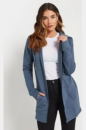 Long Tall Sally Tall Longline Zip Thru Hoodie