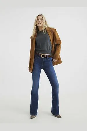 River Island Denim Mid Rise Bootcut Jeans