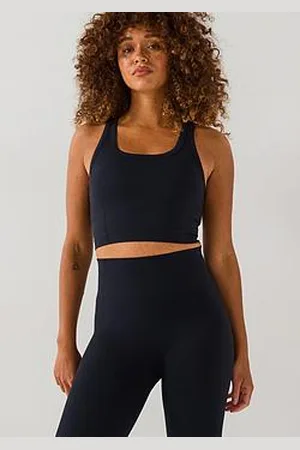 Gym + Coffee Womens Training Lotus Lounge Bra