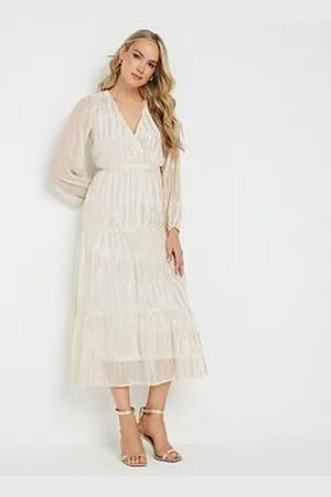 Long Tall Sally Jacquard Midaxi Dress
