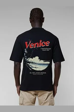 Criminal Damage Venice Graphic Backprint T-Shirt