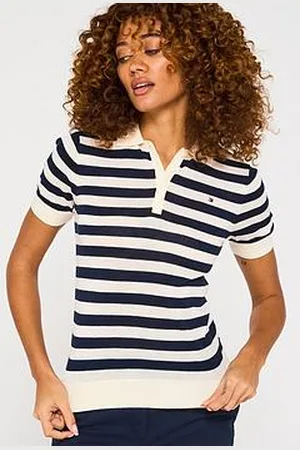 Tommy Hilfiger Striped Slim Fit Polo Top