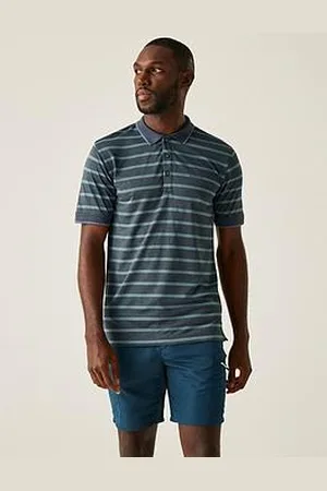 Regatta Mens Kildra Striped Polo Shirt