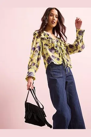 Very Georgette Frill Blouse