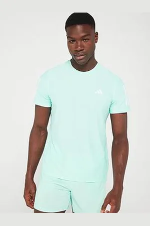 adidas Mens Running Own The Run T-Shirt - Green