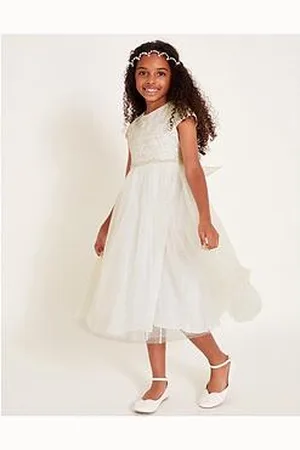 Monsoon Girls Ella Embellished Maxi Dress