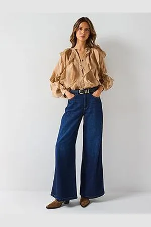 Very Ruffle Blouse - Beige