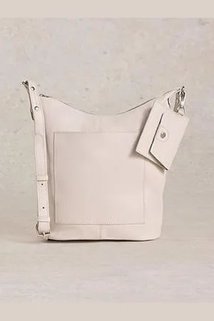 White Stuff Fern Leather Crossbody