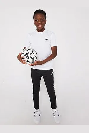 adidas Junior Boys Train Essentials T-Shirt - White