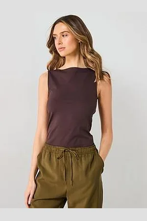MANGO Boat Neck Vest