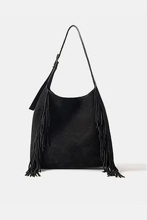 mint&berry Taylor Suede Fringe Bag