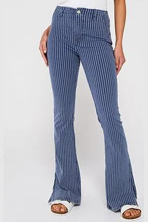 Free People Level Up Stripe Jeans