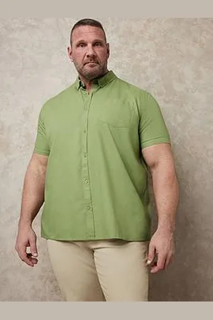 BAD RHINO Short Sleeve Oxford Shirt