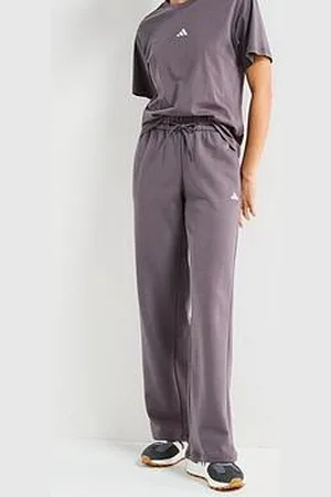 adidas Womens Essentials Feel Cozy Joggers - Dark Grey