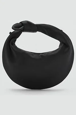 MANGO Satin Handbag