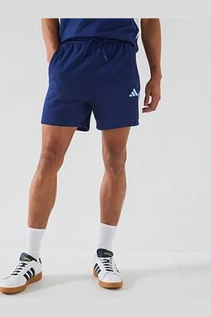 adidas Mens Seasonal Essentials Colorblock Shorts - Blue