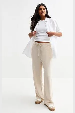 New Look Louis Linen Wide Leg Trousers
