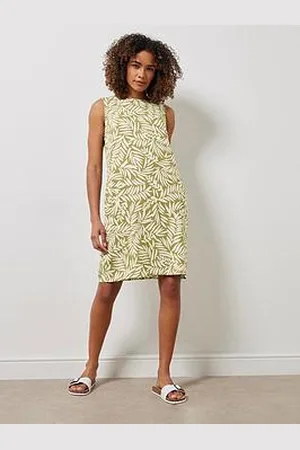 M&Co Leaf Print Shift Dress