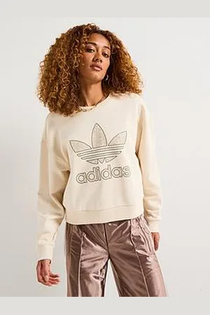 adidas Womens Snake Crew Sweatshirt - White