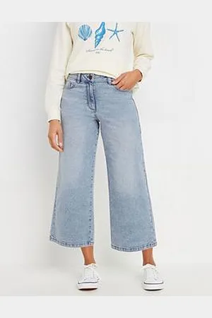 M&Co Wide Leg Crop Trouser