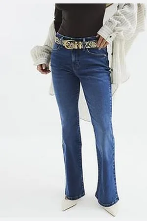 River Island Petite Denim Mid Rise Bootcut Jeans