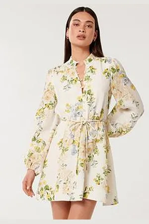 Forever New Annalise Fluted Mini Dress