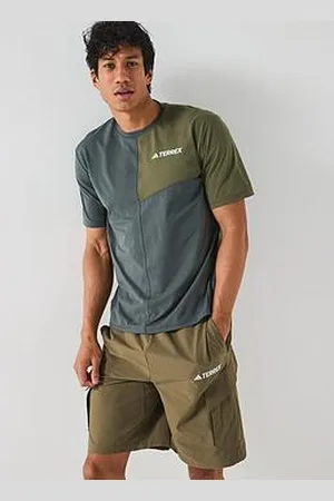 adidas Mens Mountain Tee - Dark Green