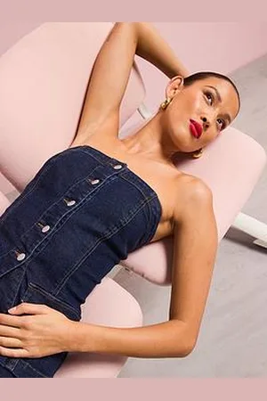 Very Denim Bandeau Waistcoat