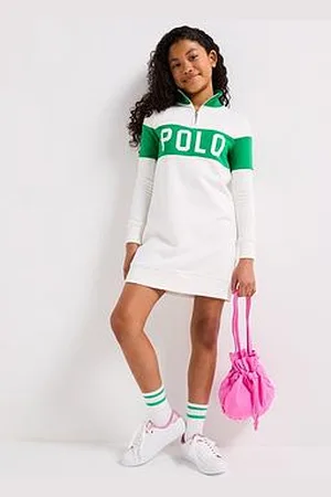 Ralph Lauren Girls Polo Zip Sweat Dress