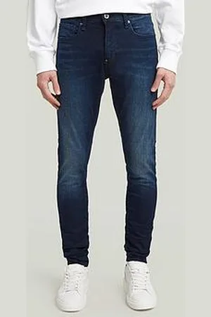 G-Star G Star Revend Skinny Dark Indigo Washed Jeans