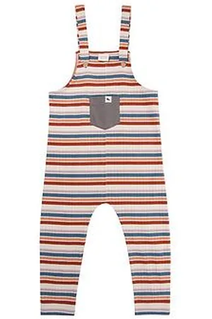 TURTLEDOVE Kids Stripe Dungarees