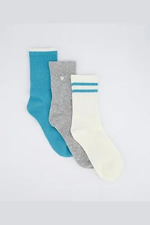 Very 3Pk Rib Socks