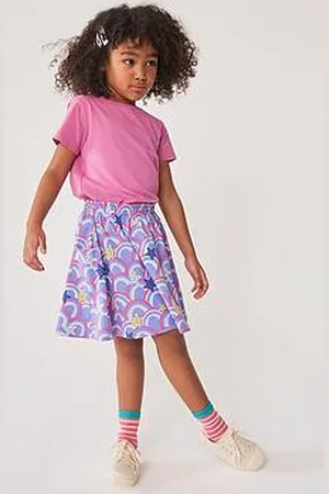 J.Crew Girls Printed Jersey Skirt