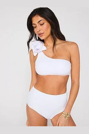 Very Frill One Shoulder Bikini Top