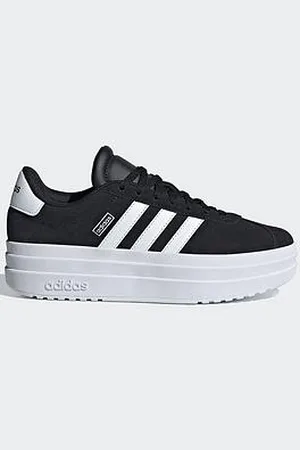 adidas Junior Girls Vl Court Bold Trainers - Black/White