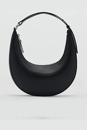 MANGO Oval Shoulder Bag