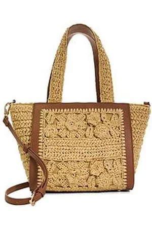 Dune Daisy Floral Detail Tote Bag