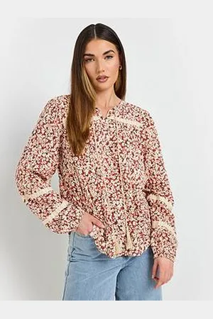 Long Tall Sally Tall Ditsy Lace Insert Top